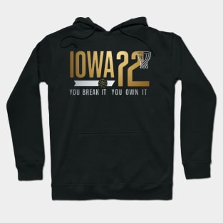 caitlin clark 22 - You break it, you own it Hoodie